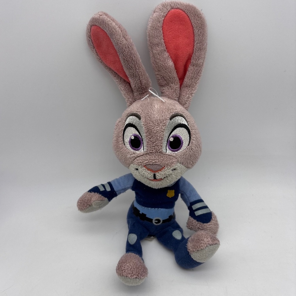Disney Zootopia Zootropolis Officer Judy Hopps 9" Plush Stuffed Animal